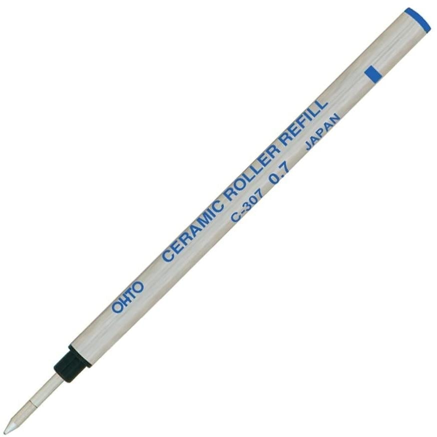 Mark's Recharge Ceramic Roller OHTO-Recharge Stylos-Mark's Europe-Bleu-0.7 mm-Papeterie du Dôme