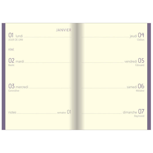 OBE Agenda Colornote Semainier 10-Agenda-Oberthur-Papeterie du Dôme