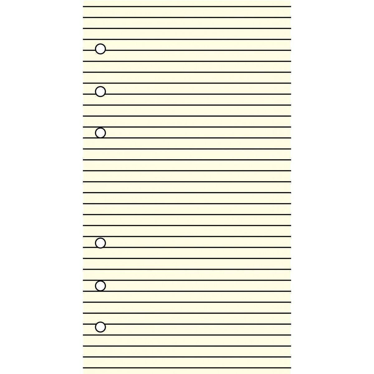 OBE Recharge Format 17 30 Feuillets Lignés Ivoire-Recharge-Oberthur-Papeterie du Dôme