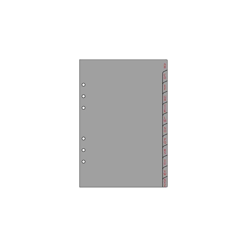 OBE Recharge Format 21 12 Intercalaires Alphabétiques-Recharge-Oberthur-Papeterie du Dôme