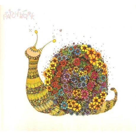 PAT Carte Doodleicious Art-Carterie-Patchwork-DOODLE 047-Papeterie du Dôme