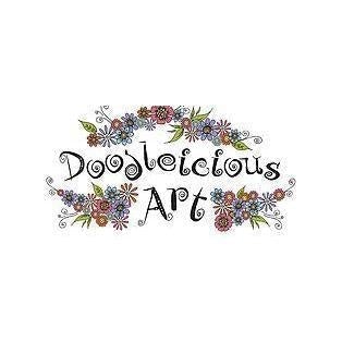 PAT Carte Doodleicious Art-Carterie-Patchwork-Papeterie du Dôme