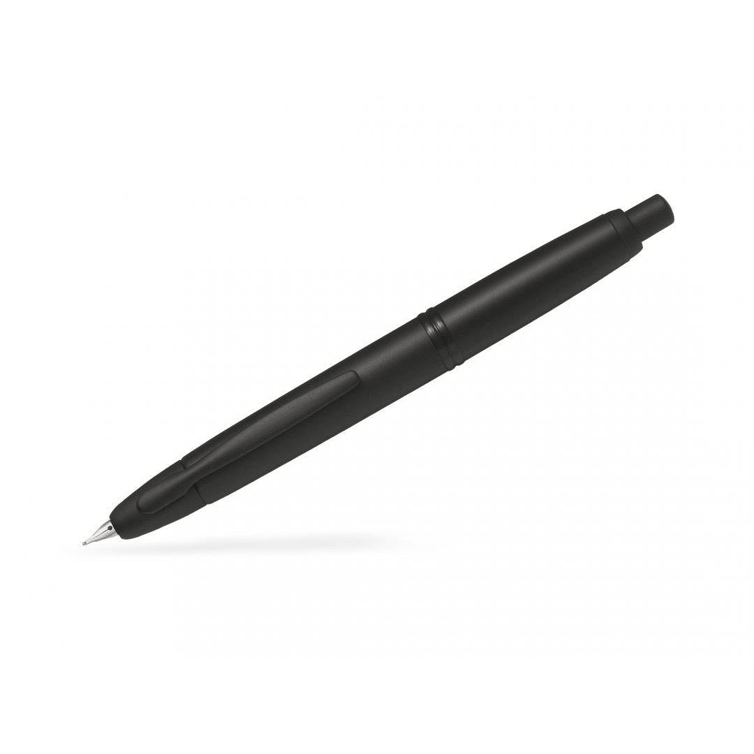 PLT Capless Attributs Noirs Mats Noir Stylo Plume-Stylo Plume-Pilot-Papeterie du Dôme