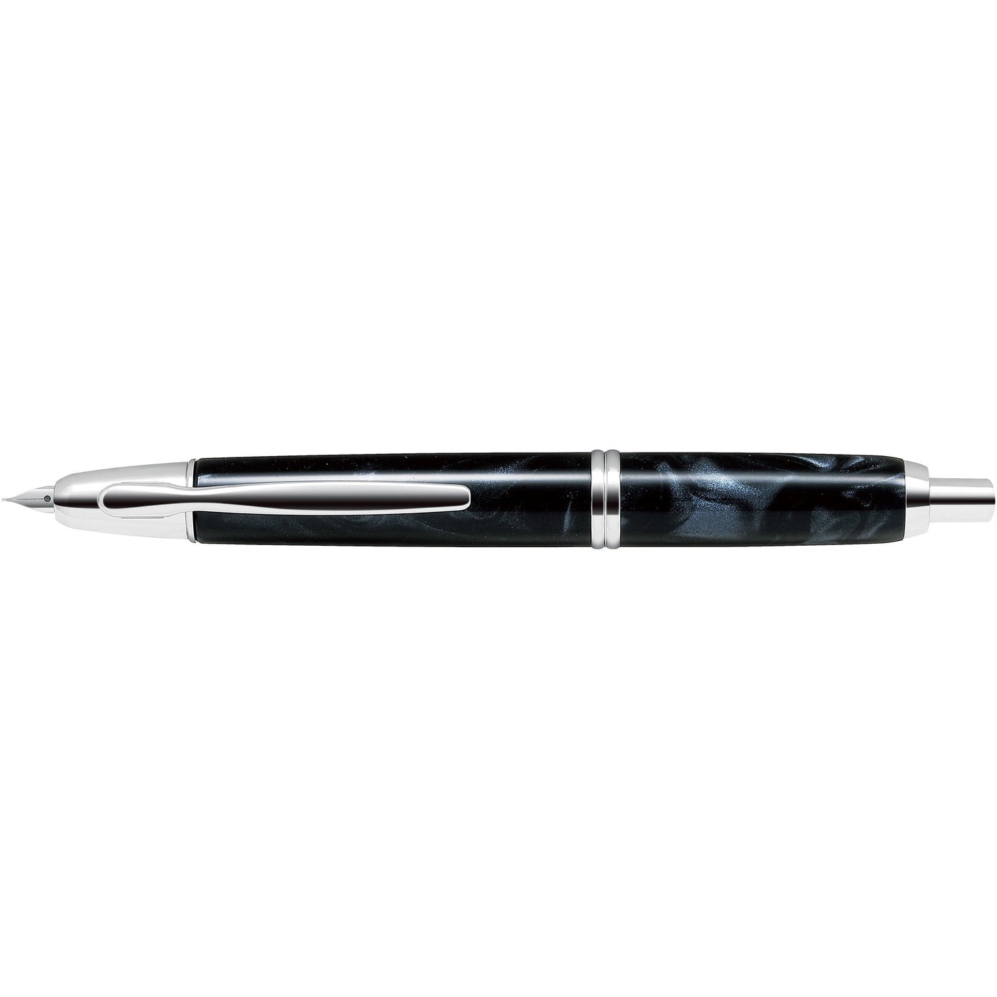 PLT Capless SE Attributs Rhodié Noir Stylo Plume-Stylo Plume-Pilot-Papeterie du Dôme