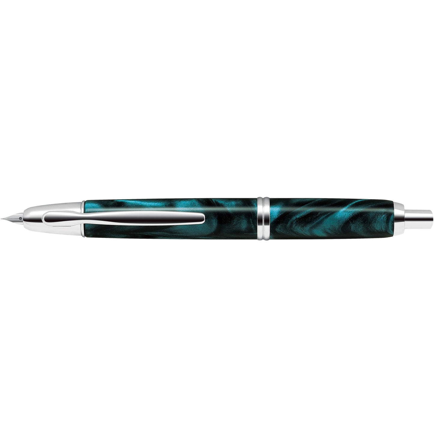 PLT Capless SE Attributs Rhodié Vert Stylo Plume-Stylo Plume-Pilot-Papeterie du Dôme