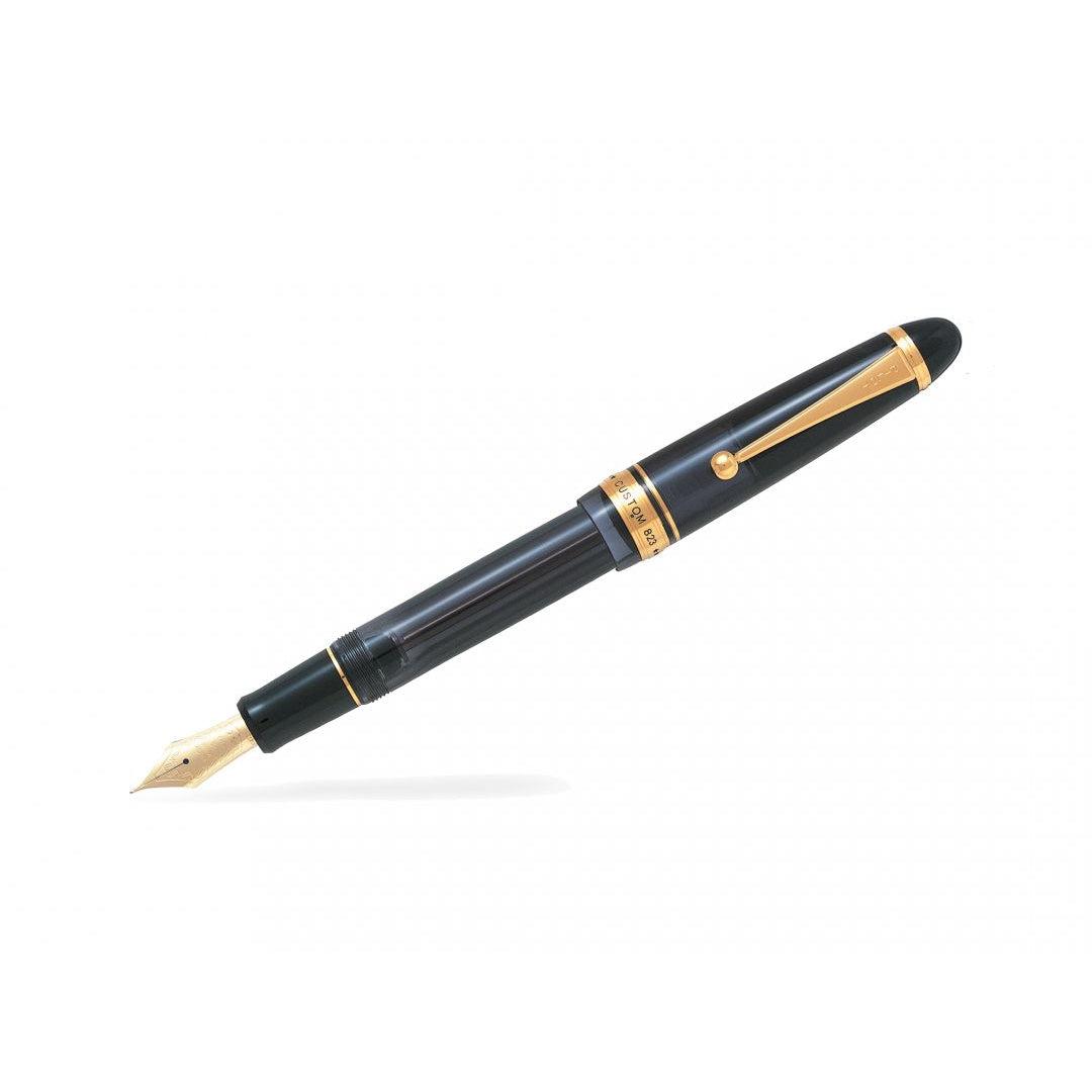 PLT Custom 823 Noir Transparent Stylo Plume-Stylo Plume-Pilot-Papeterie du Dôme