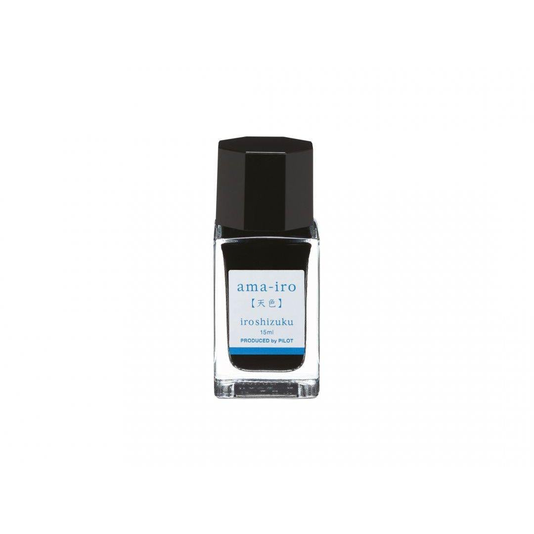 PLT Flacon d'Encre Iroshizuku 15ml-Encre-Pilot-Bleu Ama-Iro-Papeterie du Dôme