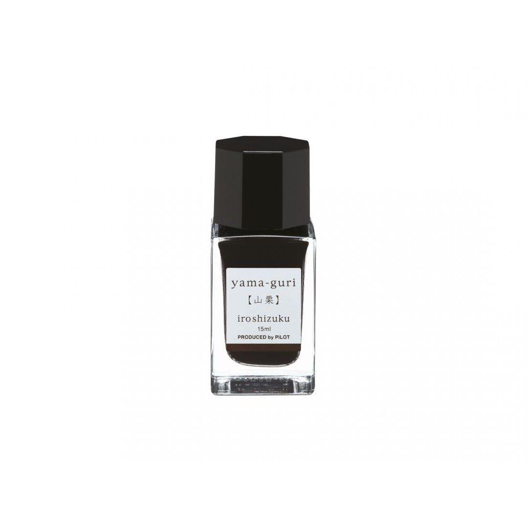 PLT Flacon d'Encre Iroshizuku 15ml-Encre-Pilot-Brun Yama-Guri-Papeterie du Dôme