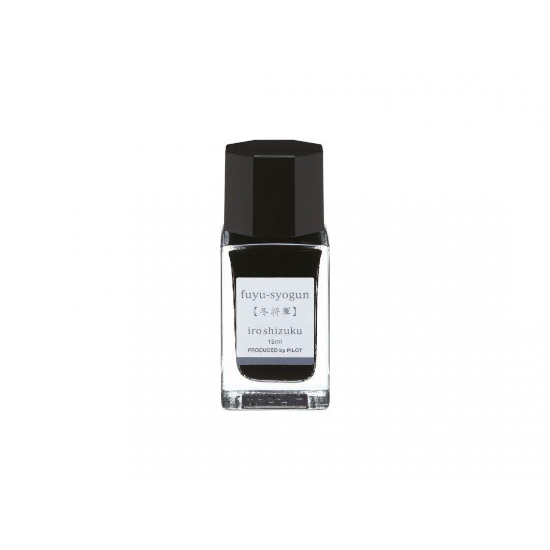 PLT Flacon d'Encre Iroshizuku 15ml-Encre-Pilot-Gris Fuyu-Syogun-Papeterie du Dôme