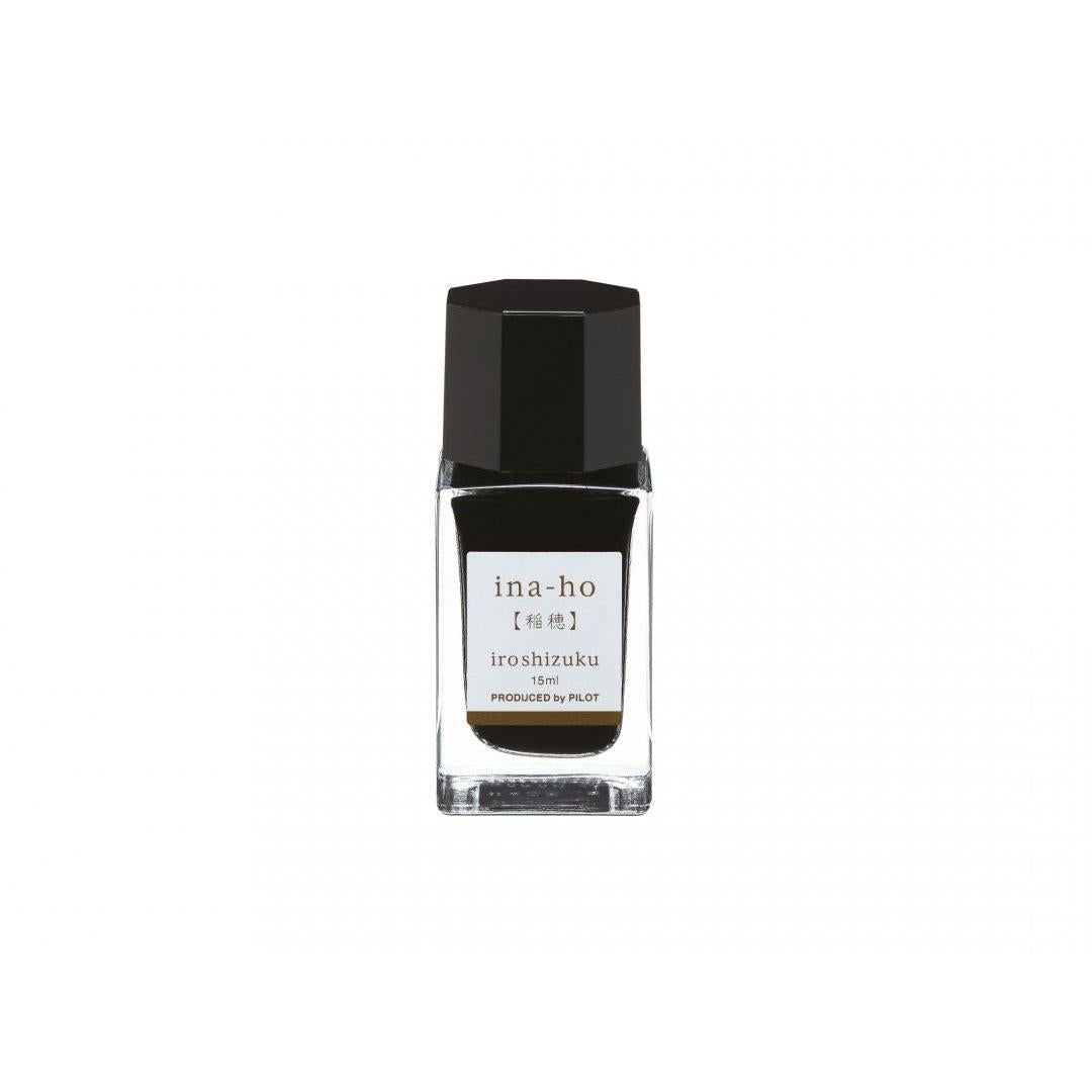 PLT Flacon d'Encre Iroshizuku 15ml-Encre-Pilot-Kaki Ina-Ho-Papeterie du Dôme