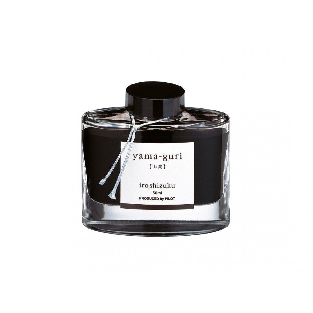 PLT Flacon d'Encre Iroshizuku 50ml-Encre-Pilot-Brun Yama-Guri-Papeterie du Dôme