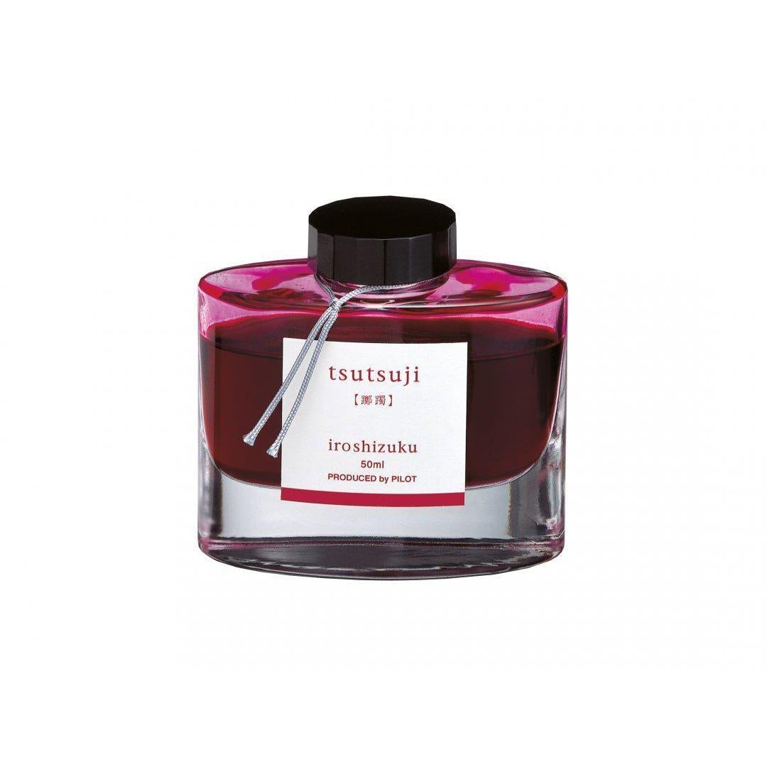 PLT Flacon d'Encre Iroshizuku 50ml-Encre-Pilot-Rouge Tsutsuji-Papeterie du Dôme