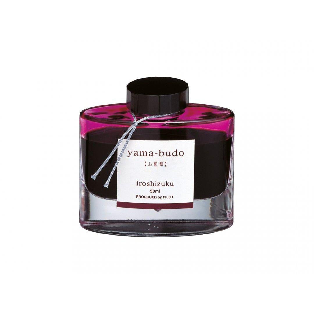 PLT Flacon d'Encre Iroshizuku 50ml-Encre-Pilot-Rouge Yama-Budo-Papeterie du Dôme