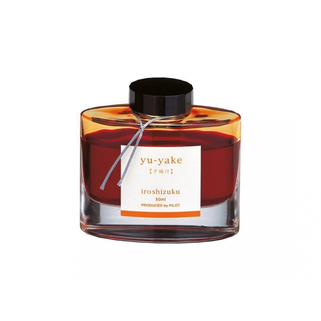 PLT Flacon d'Encre Iroshizuku 50ml-Encre-Pilot-Rouge Yu-Yake-Papeterie du Dôme