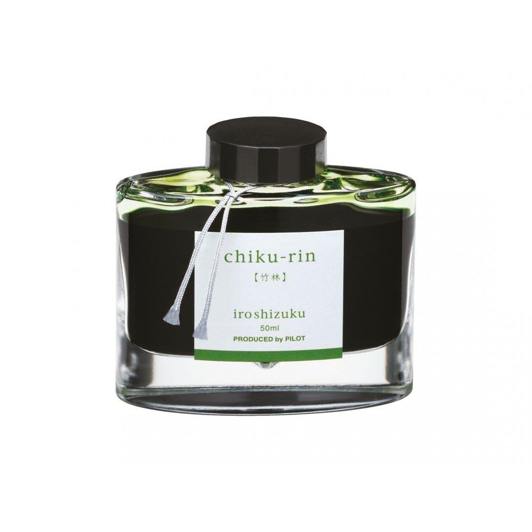 PLT Flacon d'Encre Iroshizuku 50ml-Encre-Pilot-Vert Chiku-Rin-Papeterie du Dôme