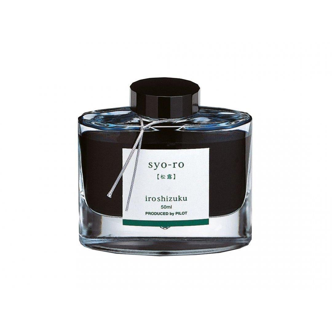 PLT Flacon d'Encre Iroshizuku 50ml-Encre-Pilot-Vert Syo-Ro-Papeterie du Dôme