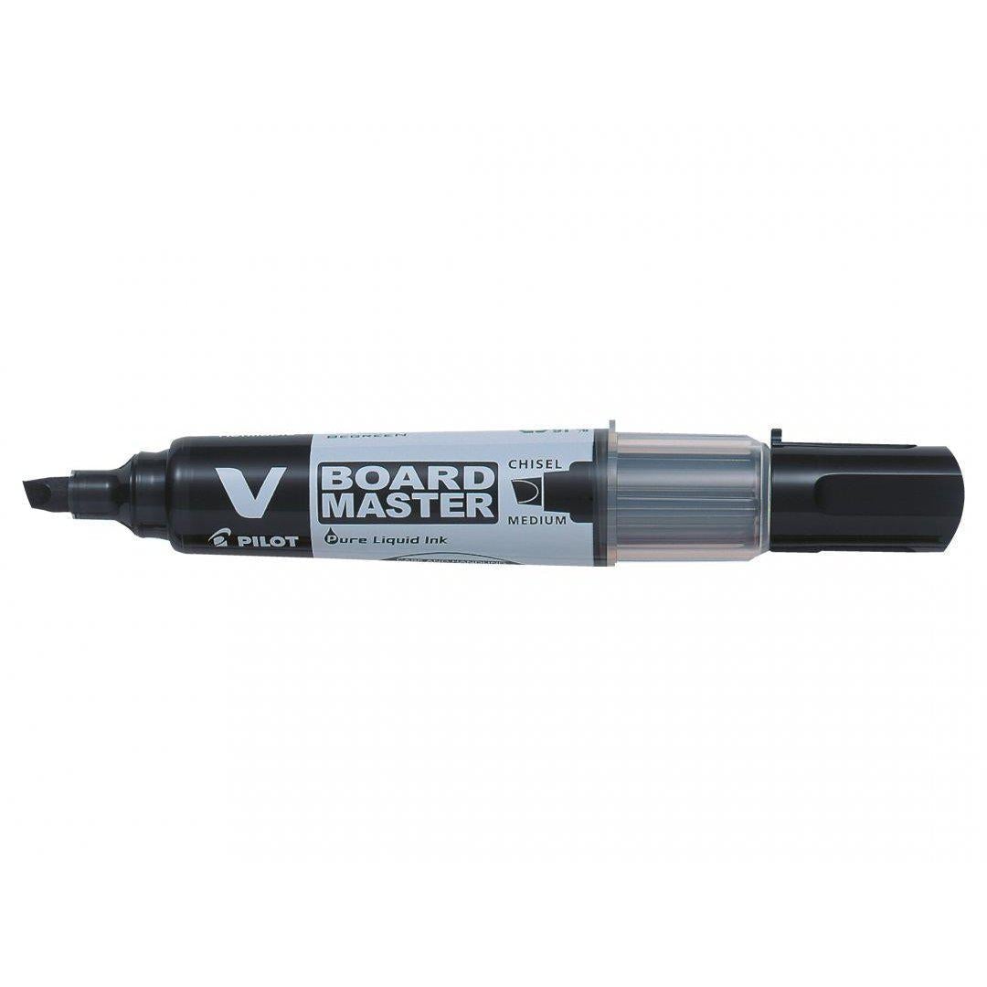 PLT V-Board Master Marqueur-Stylo Surligneur-Pilot Basics-Moyen 1.3 mm-Noir-Papeterie du Dôme