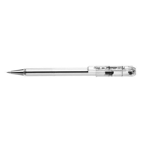 PTL SuperB Mini Stylo Bille BK77S-Stylo Bille-Pentel-Noir-Papeterie du Dôme