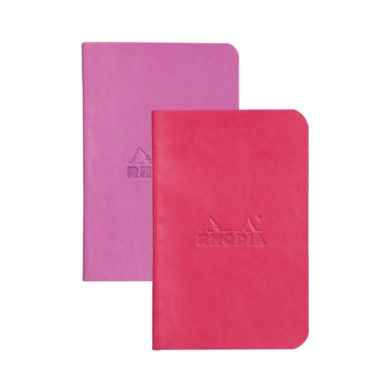 RHD Rhodiarama 2 Carnet Souple 7x10-Carnet-Rhodia-Lila/Framboise-Papeterie du Dôme
