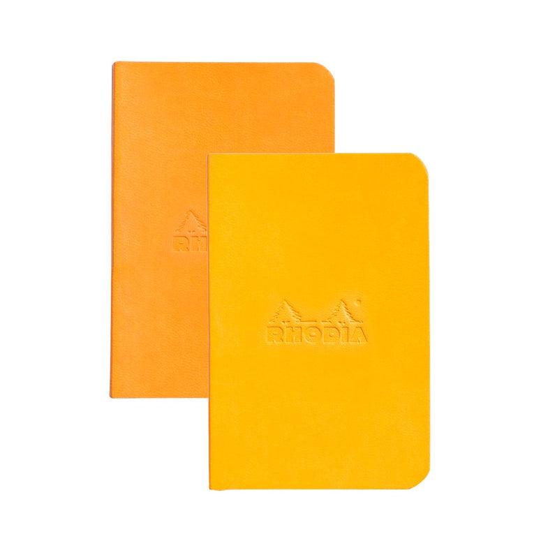 RHD Rhodiarama 2 Carnet Souple 7x10-Carnet-Rhodia-Orange/Jonquille-Papeterie du Dôme