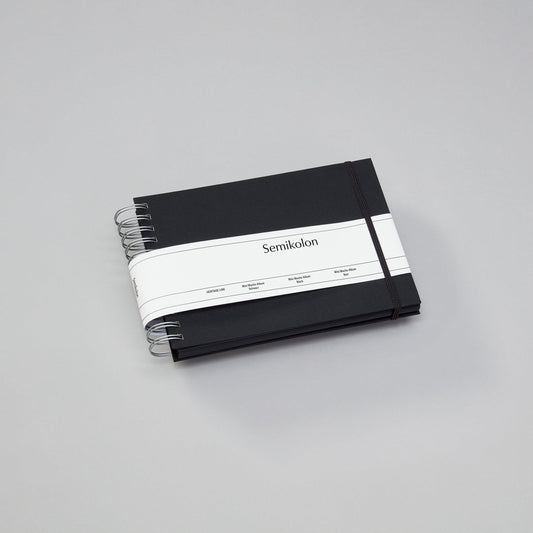 SMK Album Photo Mini Mucho-Album Photo-Semikolon-25 x 16 cm-Noir-Noir-Papeterie du Dôme