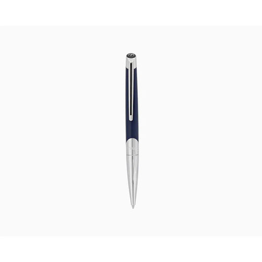 STD Défi Bleu Argenté Stylo Bille-Stylo Bille-S.T. Dupont-Papeterie du Dôme
