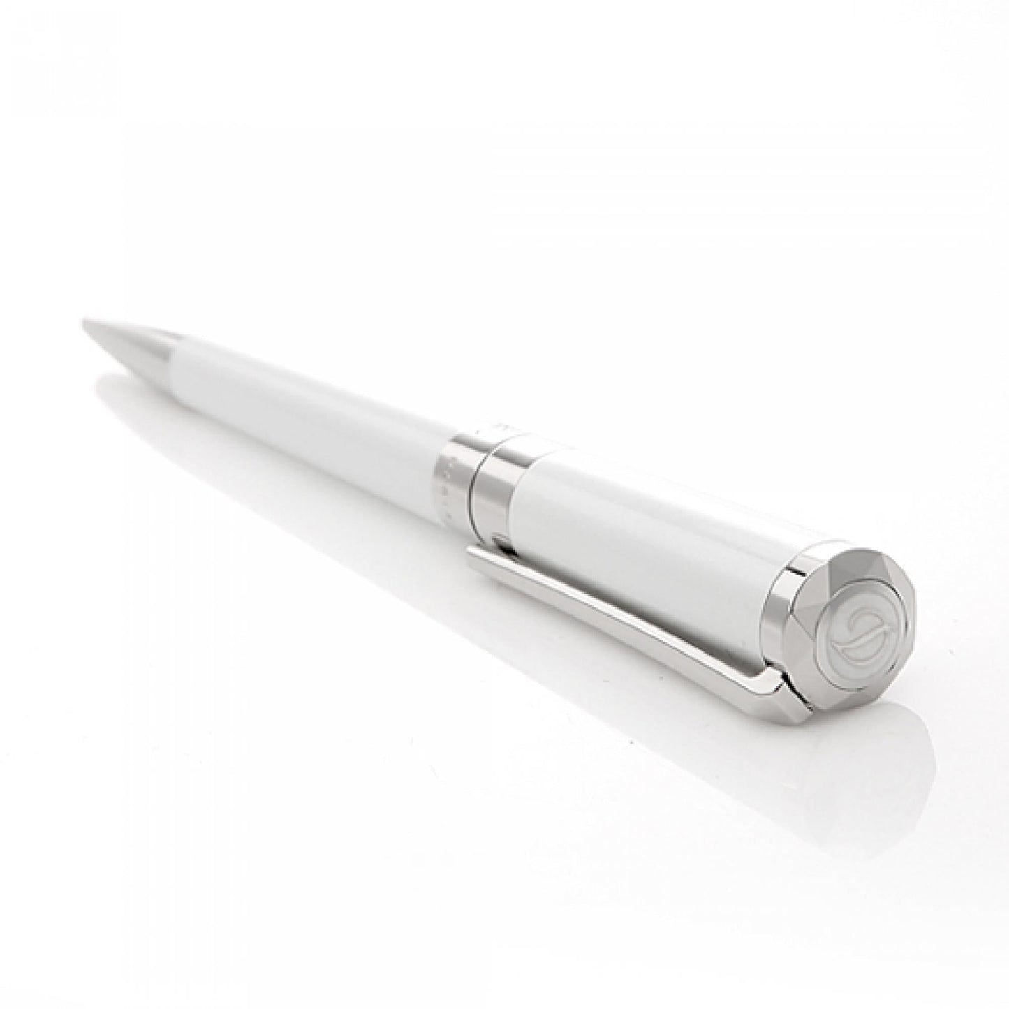 STD Liberté Blanc Nacré Stylo Bille-Stylo Bille-S.T. Dupont-Papeterie du Dôme