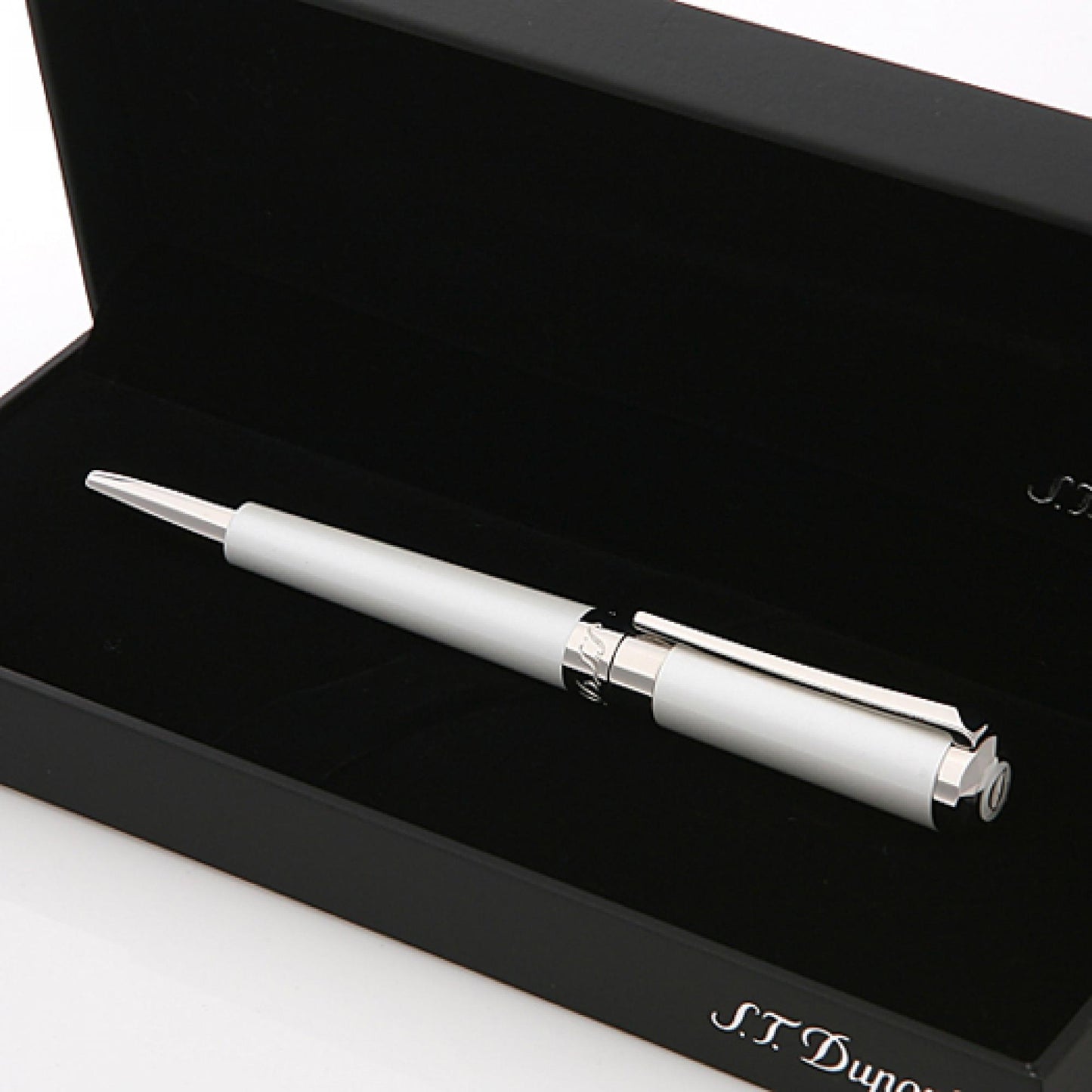 STD Liberté Blanc Nacré Stylo Bille-Stylo Bille-S.T. Dupont-Papeterie du Dôme