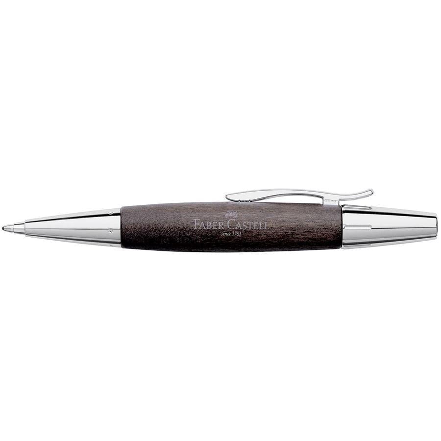 Stylo Bille Faber-Castell FC E-Motion Poirier Nuit-Stylo Bille-Faber-Castell-Papeterie du Dôme