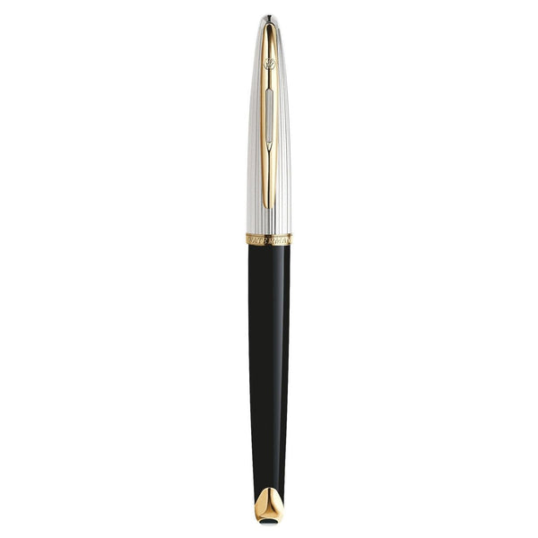 Stylo Bille Waterman Carène Deluxe Noir Doré-Stylo Bille-Waterman-Papeterie du Dôme