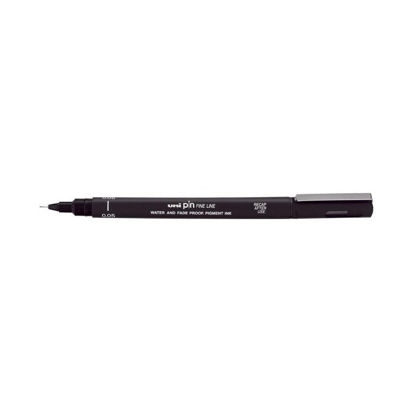 Stylo Feutre Uni-ball UNI Feutre Pin-Stylo Feutre-Uni-ball-0.05 mm-Noir-Papeterie du Dôme