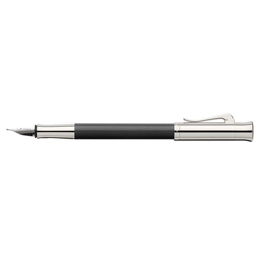 Stylo Plume Graf von Faber-Castell GVFC Guilloché Noir-Stylo Plume-Graf von Faber-Castell-Papeterie du Dôme