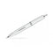 PLT Capless Attributes Rhodium Plated Graphite White Fountain Pen