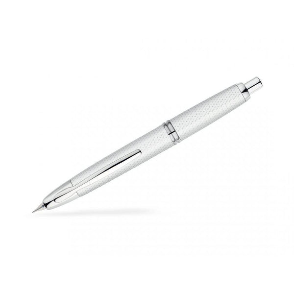 Stylo Plume Pilot Capless Attributs Rhodiés Graphite Blanc-Stylo Plume-Pilot-Papeterie du Dôme