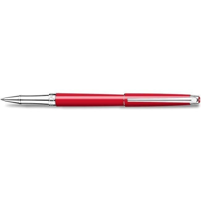 Stylo Roller Caran d'Ache Léman Slim Rouge-Stylo Roller-Caran d'Ache-Papeterie du Dôme