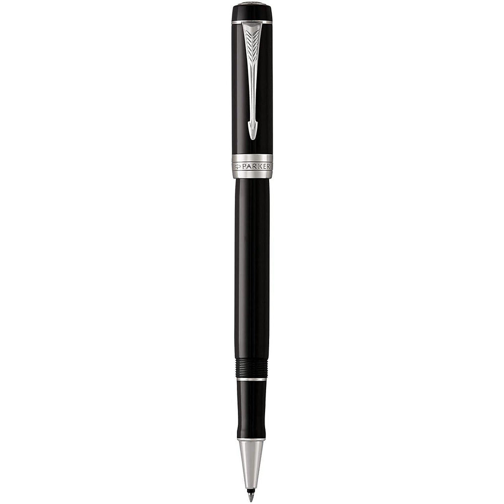Stylo Roller Parker Duofold Noir CT-Stylo Roller-Parker-Papeterie du Dôme