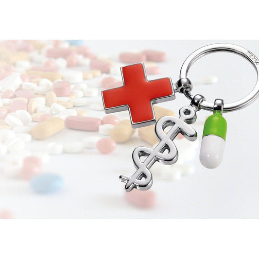 TRK Porte Clés "Get Well"-Porte Clés-Troika-Papeterie du Dôme