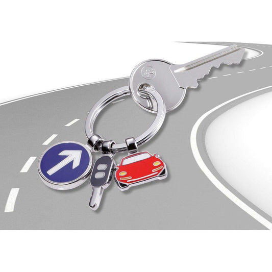 TRK Porte Clés "On the Road"-Porte Clés-Troika-Papeterie du Dôme
