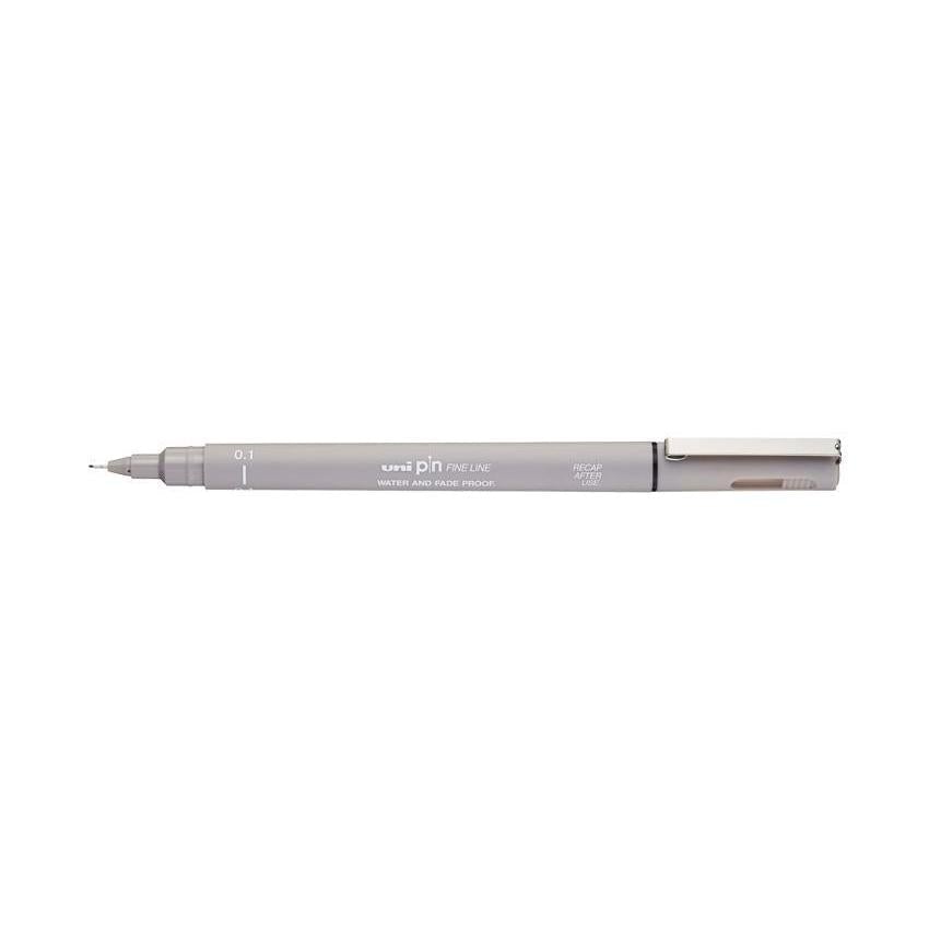 UNI Feutre Pin-Stylo Feutre-Uni-ball-0.1 mm-Gris Clair-Papeterie du Dôme