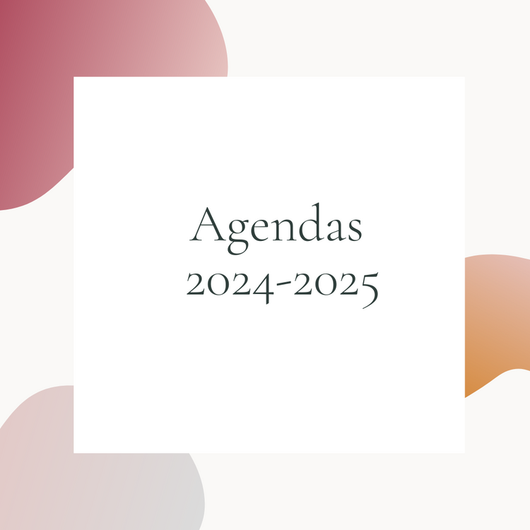 Agendas de rentrée 2023-2024
