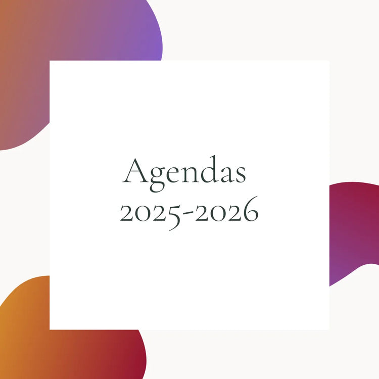 Agendas de rentrée 2025-2026