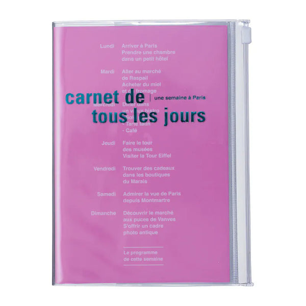 DAY'S B6 Zipper Notebook - Carnet zippé B6