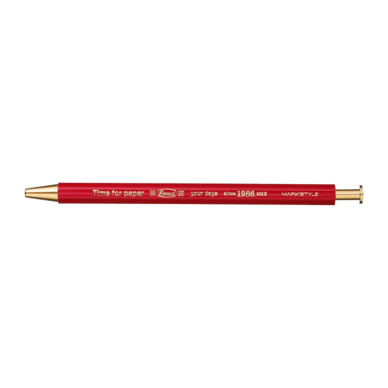 Mark's Time for Paper TFP - Stylo gel rouge écarlate
