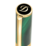 STD Initial Géode Vert Doré Stylo Roller - 4
