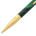 STD Initial Géode Vert Doré Stylo Bille - 2