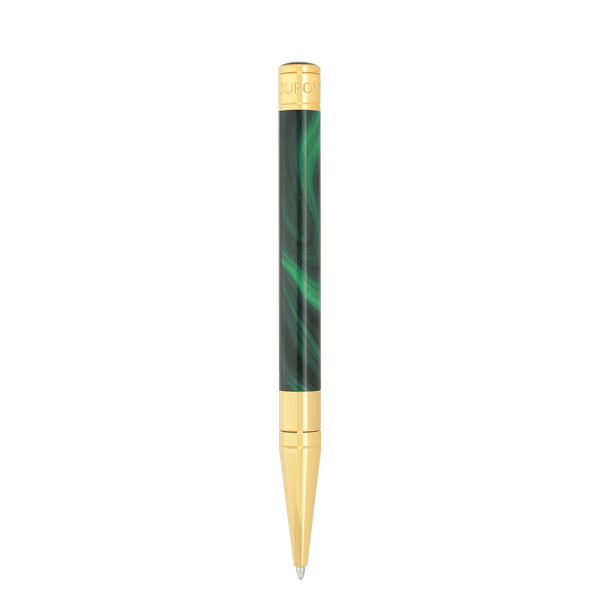 STD Initial Géode Vert Doré Stylo Bille - 3