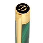 STD Initial Géode Vert Doré Stylo Bille - 4