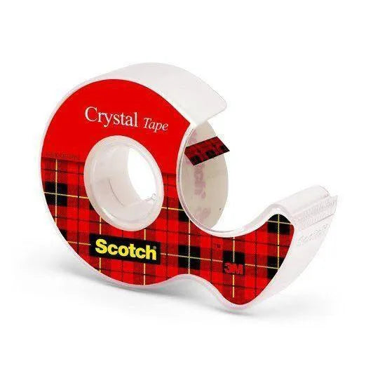 3M Scotch Crystal sur Dévidoir-Ruban Adhésif-3M-Papeterie du Dôme