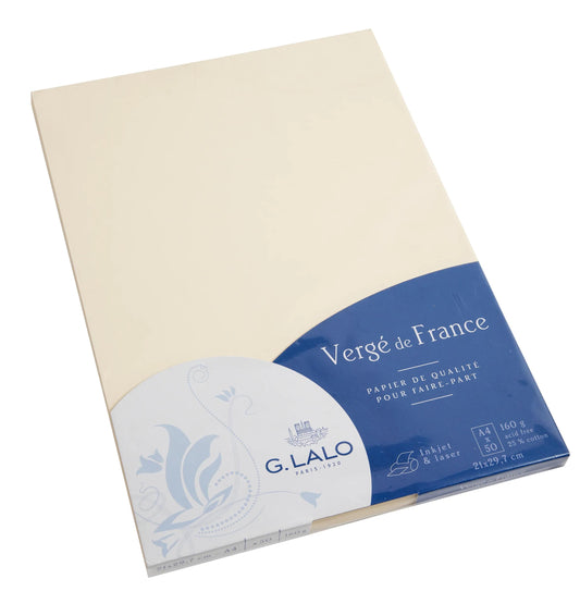LALO 50 Feuilles Vergé de France A4 160g
