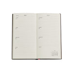 PBKS Agenda Slim Semainier Horizontal Rigide